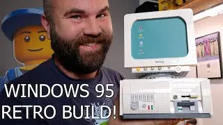 Lets Build a Windows 95 Gaming PC! Pantasy 85005 Retro 90s PC Review