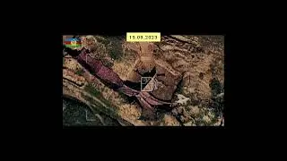 Qarabağda erməni hədəflərinin vurulması 19.09.2023