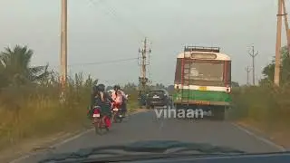 Apsrtc srikakulam to palasa palle velugu bus in nh16 road|vihaan times|