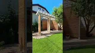 Качеля  и навес своими руками#дача#rose#сад#цветы#summer