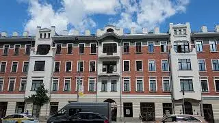 Москва. Доходный дом Муратова. Улица Каретный ряд. Июль 2024 