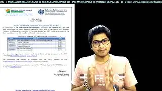 Csir net Exam Date June 2021 || now this is your time