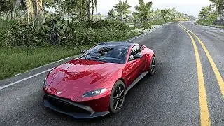 Aston Martin Vantage - Off-Road Adventure | Forza Horizon 5 |  Logitech g29 Gameplay