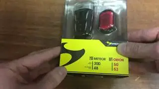 Bicycle light kit Moon Meteor 300 + Orion 50