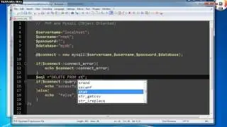 PHP and Mysqli Update and Delete Record (object oriented)