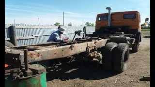 Restoring the Kamaz 55102. A Second Life for a Farmer! (Part 2)