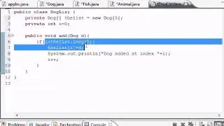 Java Programming Tutorial   59   Class to Hold Objects