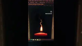 Efeito de fumaça - Tutorial curto do Photoshop#emilysouza #photoshop #tutorial #vela