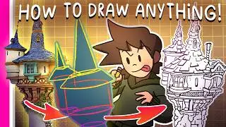 How to Unlock Your Drawing Skills: Seeing Objects as Shapes! | Tutorial