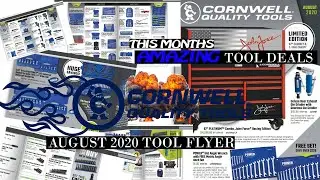 Cornwell Tools August 2020 Tool Flyer