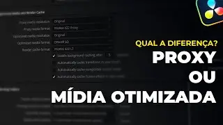 Optimized Media VS Proxy in DaVinci Resolve 20