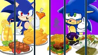 RICH JAIL VS BROKE JAIL | Funny Situations in Jail of Sonic | Pacman Arabic