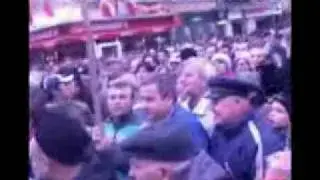 manifestatii  anti PSD la Timisoara de 1 decembrie 2009