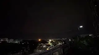 Mysterious light in the sky in Singapore 21 November 2023