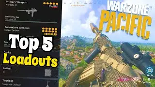 TOP 5 Loadouts in WARZONE Pacific | Warzone Tips & Tricks