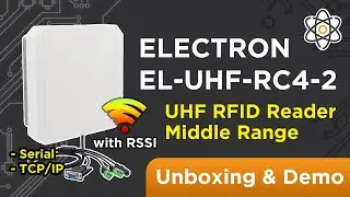 Unboxing dan Demo Program EL-UHF-RC4-2 STD TCP/IP UHF RFID Reader EPC Gen 2 with RSSI