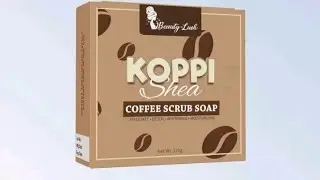 Beauty Lush KOPPI Shea Body Scrub Soap