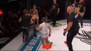 3 VS 3 Women's MMA fight