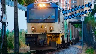 Una locomotora con problemas