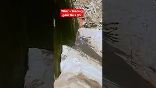 When Climbing Gear FAILS pt2 #climbing #rockclimbing #viralshorts