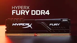 Модули памяти DDR4 с частотой до 3733 МГц — HyperX FURY