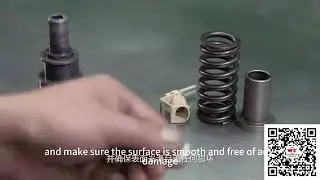 WEIYUAN company Inspection of wear condition of various parts for E1 pump nozzle