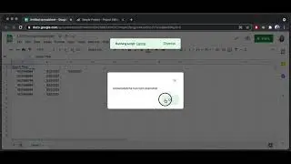 App Script Custom Menu and Sub menu