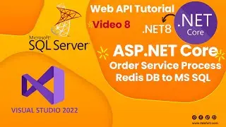 Asp.net Core 8 Web API Full Course video 8 (Order Services - AutoMapper - Authorize  )