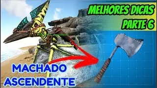 Melhores DICAS de ARK MOBILE Parte 6 | lv 38 ao lv 41 | DOMEI PTERO E MACHADO ASCENDENTE