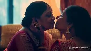 hot Indian lesbian aunty kissing 😘 