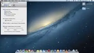 Add Macintosh HD Icon top Desktop in OS X