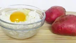 A Packet of Cottage Cheese and Two Potatoes - You'll Lick Your Fingers How Delicious, Fast and Af...