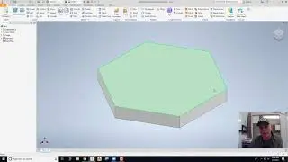 Simple Sweep using Autodesk Inventor