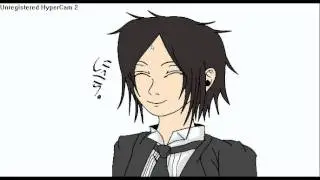 Black Butler Drawing- Sebastian