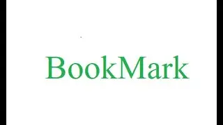 BookMark In Libre Office Writer