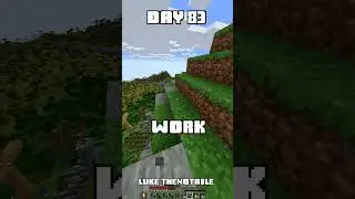 100 Days - [Minecraft Shorts] - Day 83 #minecraft #100days