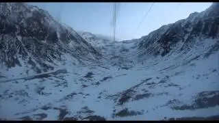 Descopera Romania - Transfagarasan Ianuarie 2014