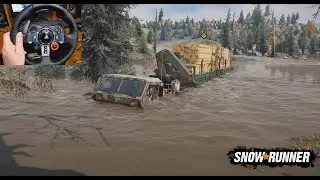Два прицепа досок для GWC Goliant | SnowRunner | Logitech G29