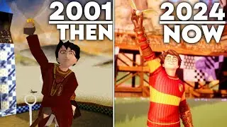 Evolution of Harry Potter Games 2001-2024 | Quidditch Champions