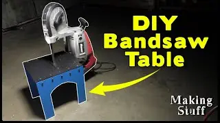 DIY Portable Bandsaw Table - Plans Available