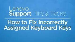 How To Fix Incorrectly Assigned Keyboard Keys | Tips & Tricks