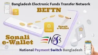 Electronic Fund Transfer Services (BEFTN & NPSB) with Sonali e-Wallet #fundtransfer #ewallet