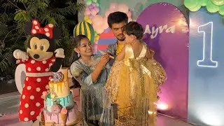 AYRA's grand BIRTHDAY PARTY..🔥🔥