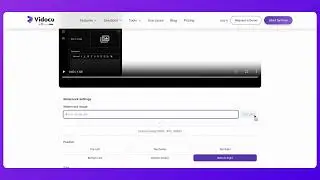 How to Add a Watermark to Your Video Online with Vidocu AI (Easy Tutorial)