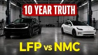 Tesla Calendar Aging: LFP vs NMC Battery Truth