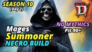 Diablo 4 Mage Summoner Necro - Season 10