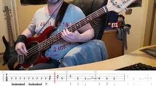 No Doubt - Ex-Girlfriend (Bass Cover with Bass Tabs)