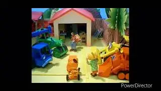 Bob The Builder Playing “Refrigerator Picture” on His Bugle