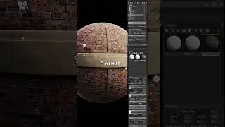 🔥 How I set up displacement in Marmoset 4  #adobe #marmosettoolbag  #adobesubstance3ddesigner