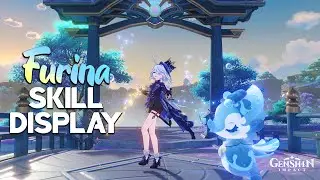 Furina Skills & Burst Animations Showcase | Genshin Impact